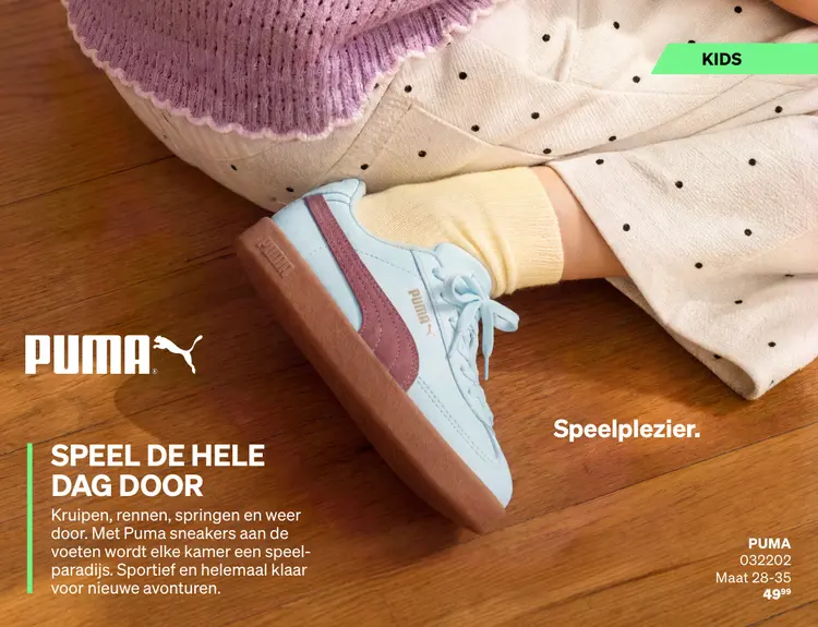 Aanbieding: Puma Sneakers blauw