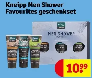 Promotie: Kneipp Men Shower Favourites geschenkset