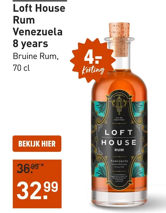 Aanbieding: Loft House Rum Venezuela