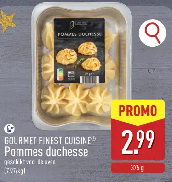 Promotie: Pommes duchesse