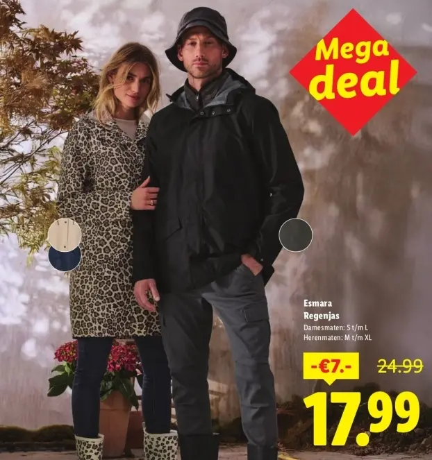 Aanbieding: Regenjas