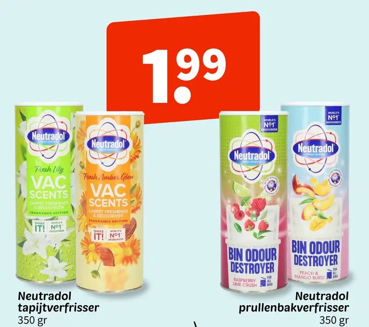 Promotie: tapijtverfrisser
