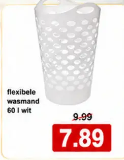 Promotie: flexibele wasmand