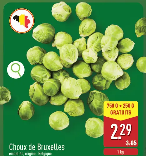 Offre: Choux de Bruxelles
