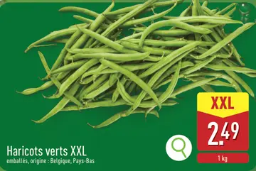 Offre: Haricots verts XXL