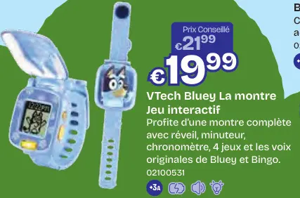 Offre: La montre Jeu interactif
