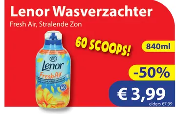 Aanbieding: Lenor Wasverzachter