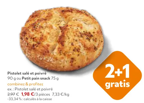 Offre: Pistolet salé et poivré