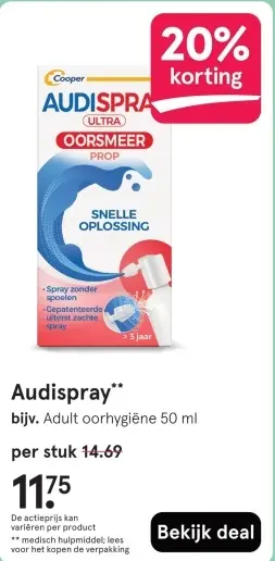 Aanbieding: Audispray