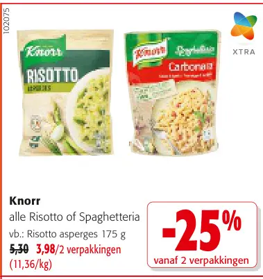 Promotie: Risotto of Spaghetteria