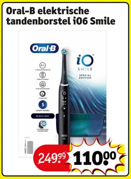 Aanbieding: Oral-B elektrische tandenborstel i06 Smile