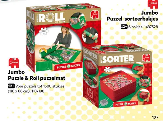 Aanbieding: Puzzle & Roll puzzelmat