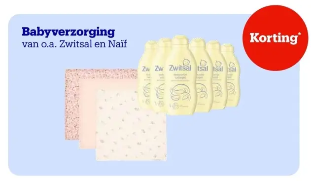 Aanbieding: Babyverzorging