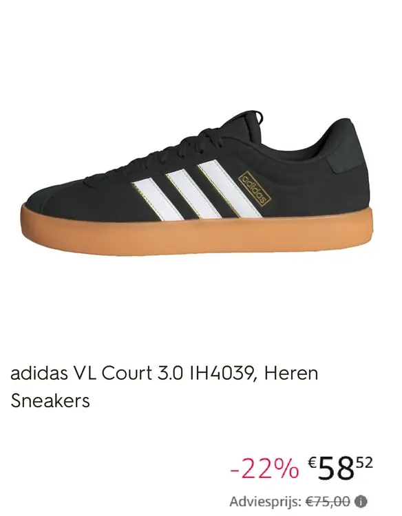 Promotie: VL Court 3.0 IH4039, Heren Sneakers