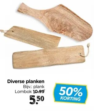 Aanbieding: Diverse planken Lombok