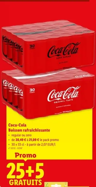 Offre: Coca-Cola