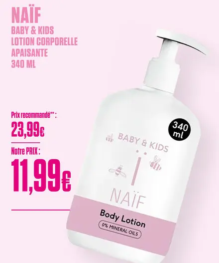 Offre: Lotion corporelle apaisante