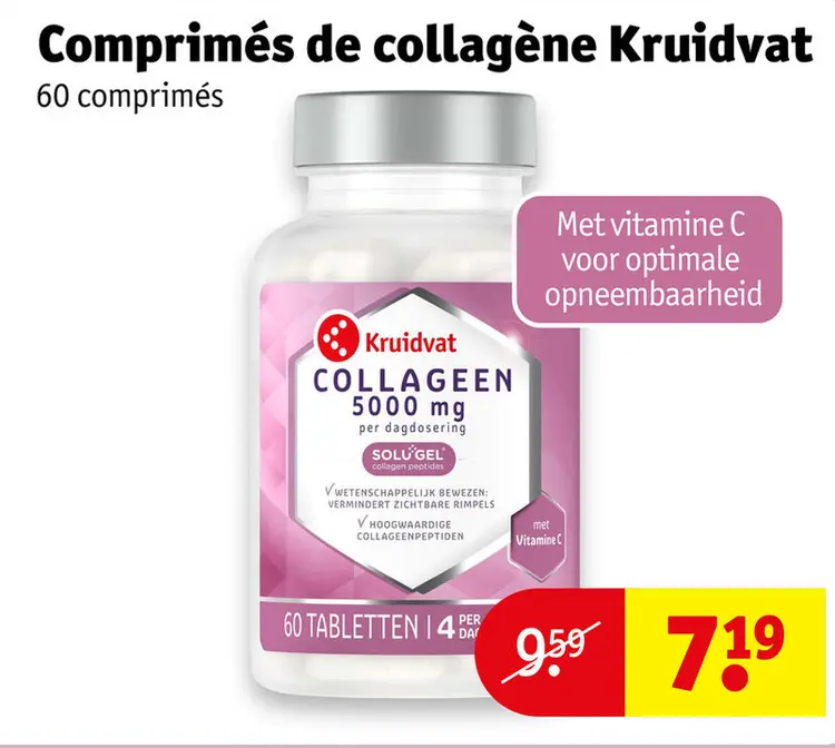 Offre: Comprimés de collagène