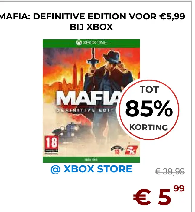 Aanbieding: Mafia: definitive edition