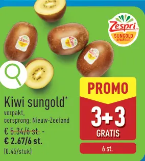 Promotie: Kiwi sungold