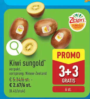 Promotie: Kiwi sungold