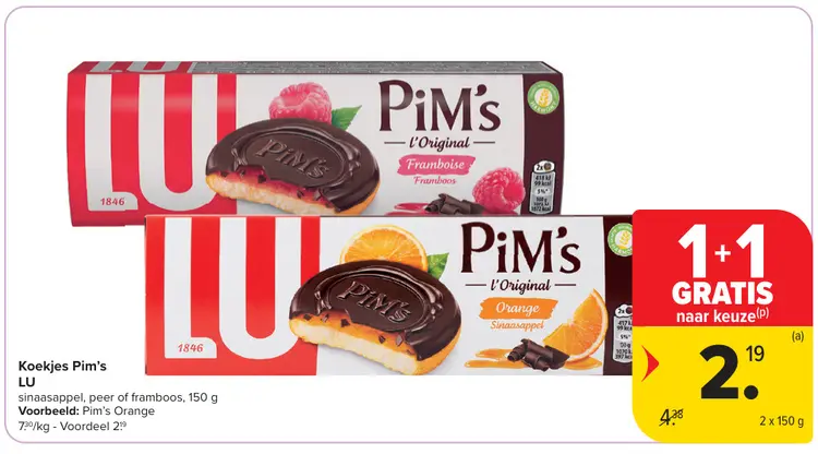 Promotie: Koekjes Pim's