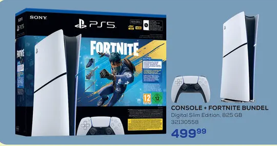 Promotie: PS5 Console + Fortnite Bundel