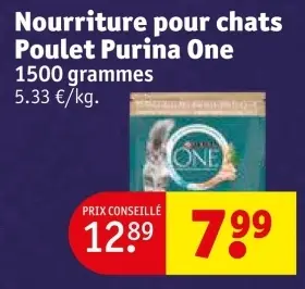 Offre: Nourriture pour chats Poulet