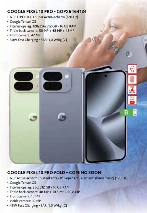 Aanbieding: Google pixel 10 pro