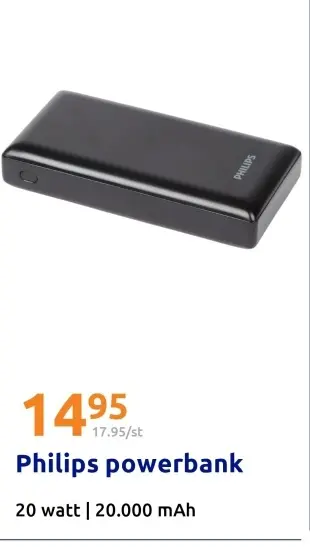 Aanbieding: Philips powerbank