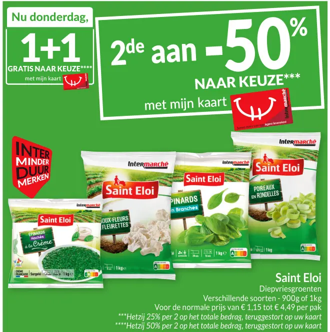 Promotie: Diepvriesgroenten