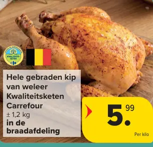 Promotie: Hele gebraden kip van weleer