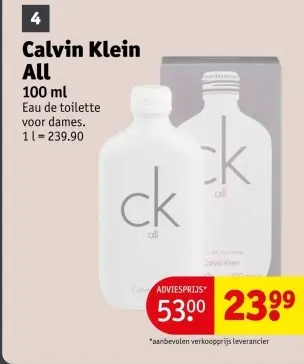 Promotie: Calvin Klein All