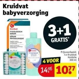 Aanbieding: Kruidvat babyverzorging