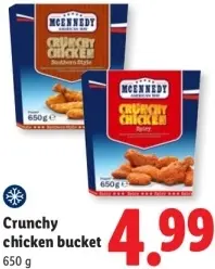 Aanbieding: Mcennedy Crunchy chicken bucket