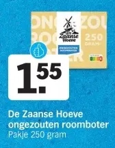 Aanbieding: Ongezouten roomboter
