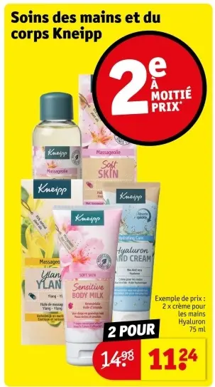 Offre: Soins des mains et du corps