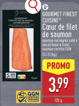 Offre: Cœur de filet de saumon