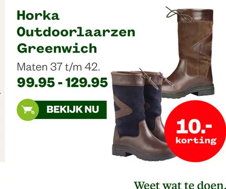 Aanbieding: Outdoorlaarzen Greenwich