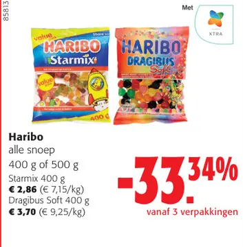 Aanbieding: Haribo alle snoep