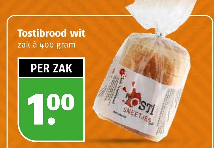 Aanbieding: Tostibrood wit