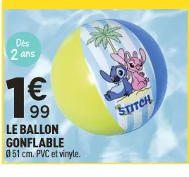Offre: Le ballon gonflable