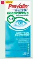 Aanbieding: Prevalin Direct oogdruppels bij hooikoorts