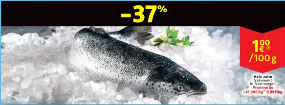 Aanbieding: Hele zalm