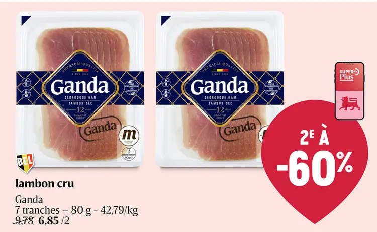 Offre: Jambon cru