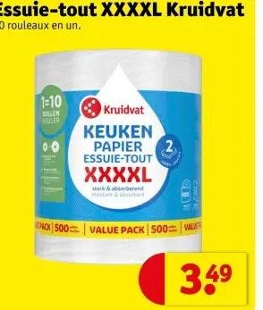 Offre: Essuie-tout XXXXL