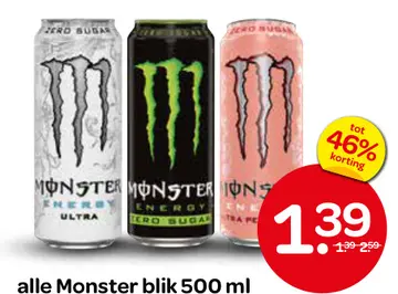 Aanbieding: alle Monster blik