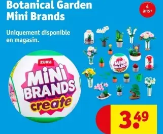 Offre: Botanical Garden Mini Brands