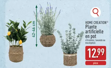 Offre: Plante artificielle en pot