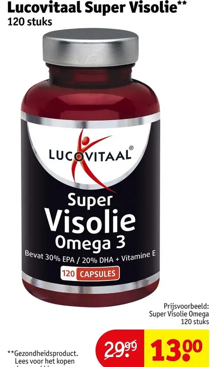 Aanbieding: Lucovitaal Super Visolie